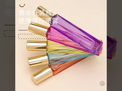 Spot kwadratowy nowy 10ml butelka z rozpylaczem perfumy szklana butelka z rozpylaczem do perfum