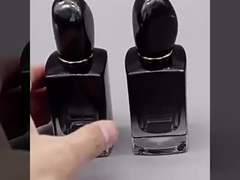 Butelka perfum 50ML stopniowo czarna Butelka perfum z rozpylaczem