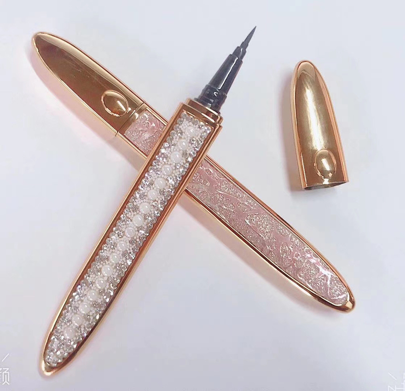 OEM ODM Liquid Eyeliner Tube Waterproof Smooth Gold Eyeliner Tube
